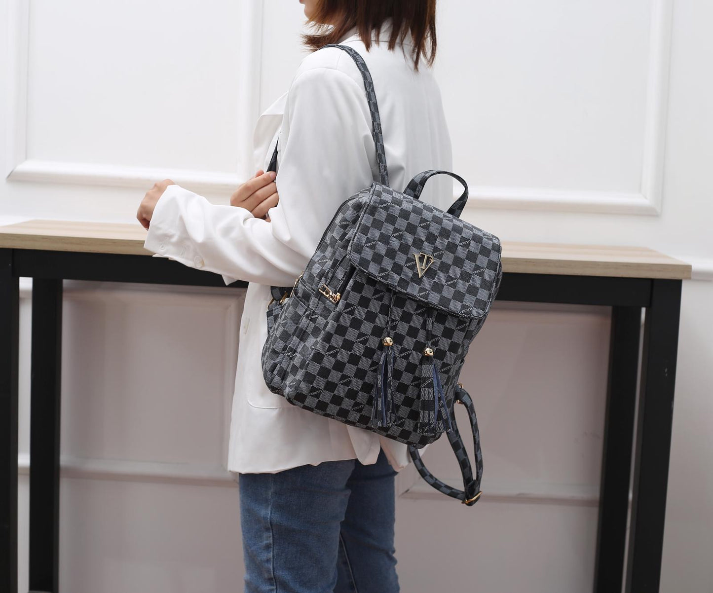 Monogram Top Flap backpack