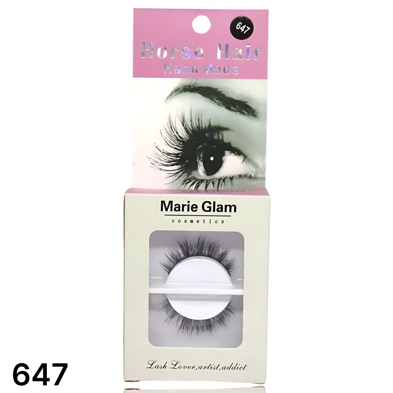 Pink Eyelashes