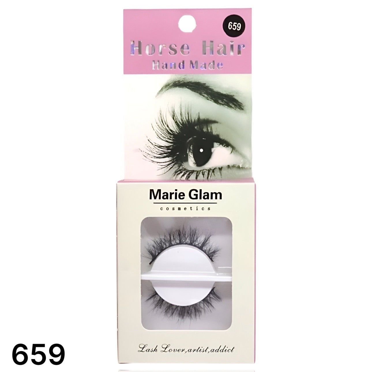Pink Eyelashes