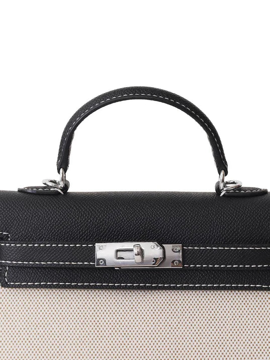 KL Canvas Black Bag 20