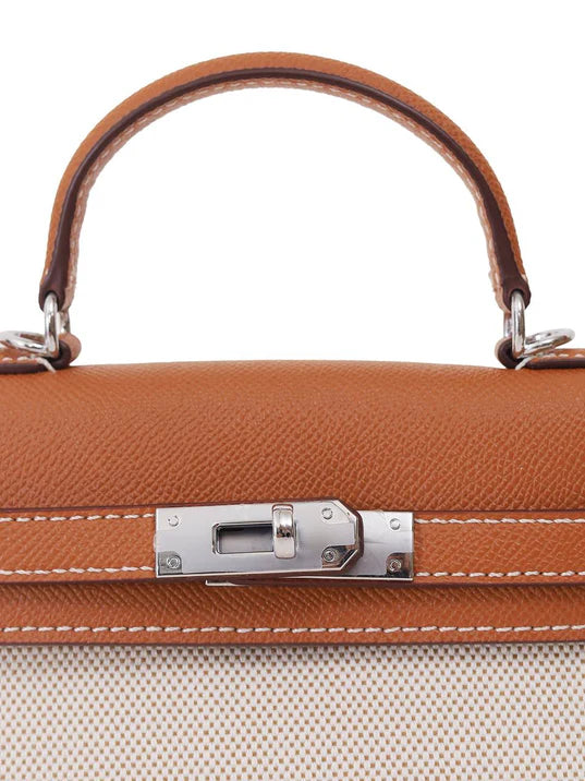 KL Canvas Camel Bag 20