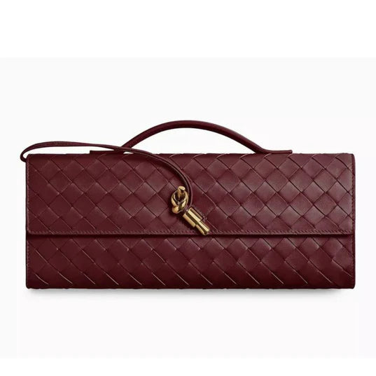 Maroon DASHING SLEEK HANDBAG