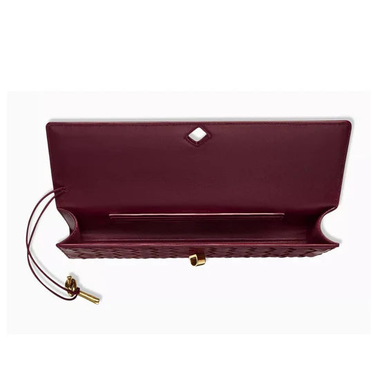 Maroon DASHING SLEEK HANDBAG