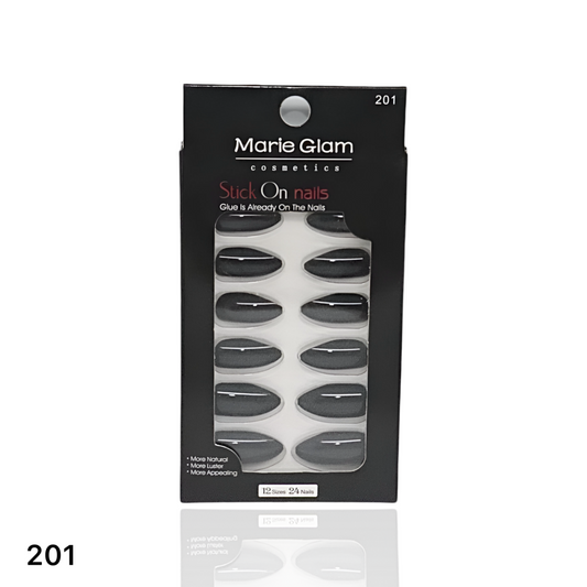 24 Pcs Nails With Glue