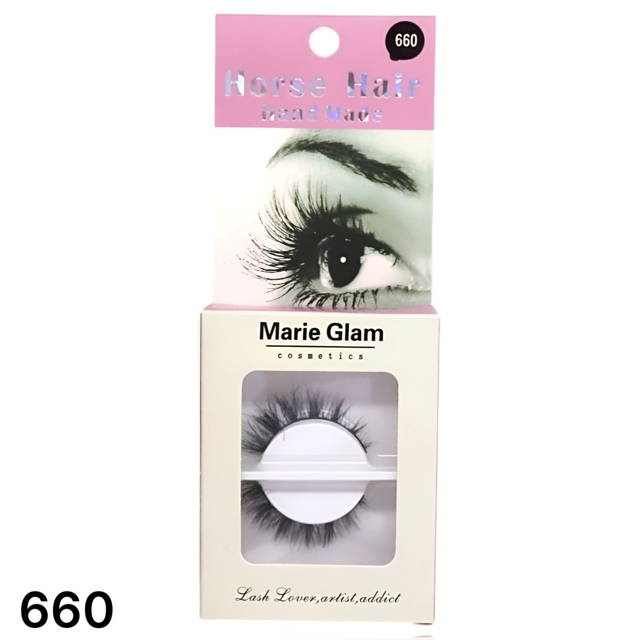 Pink Eyelashes