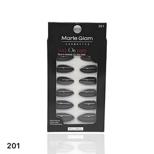 24 Pcs Nails With Glue