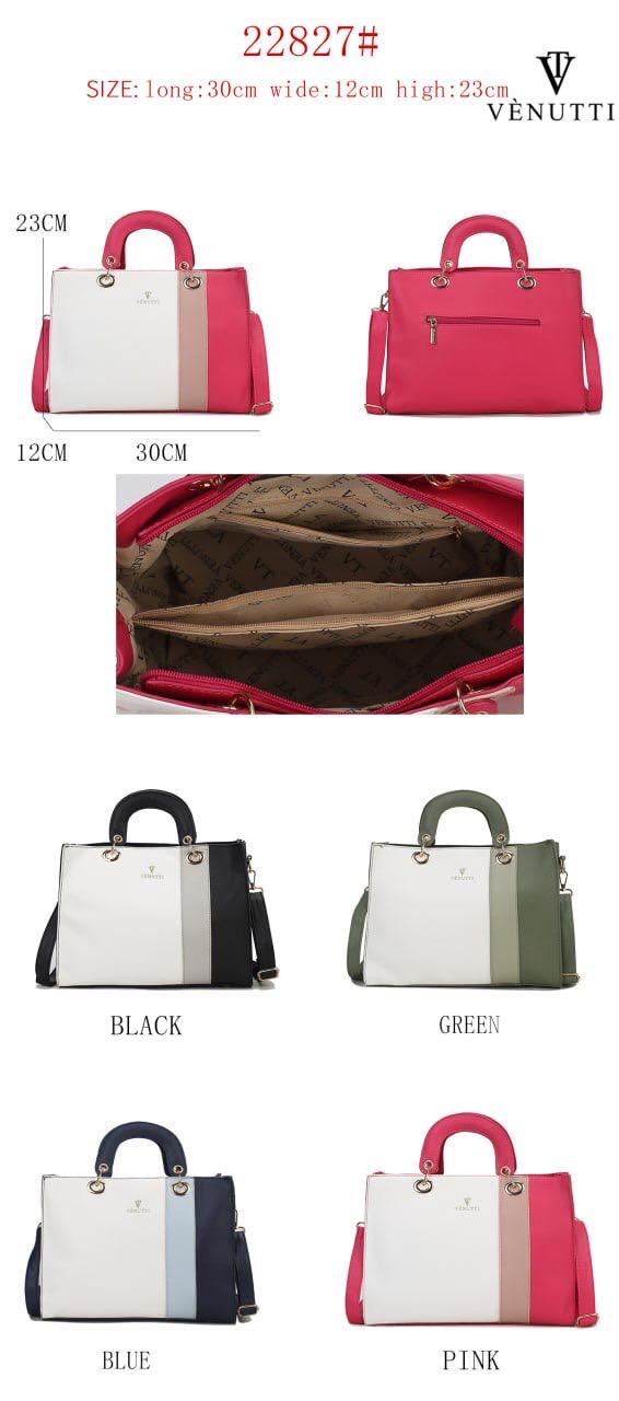 SMALL COLORBLOCK CHIC TOTEBAG