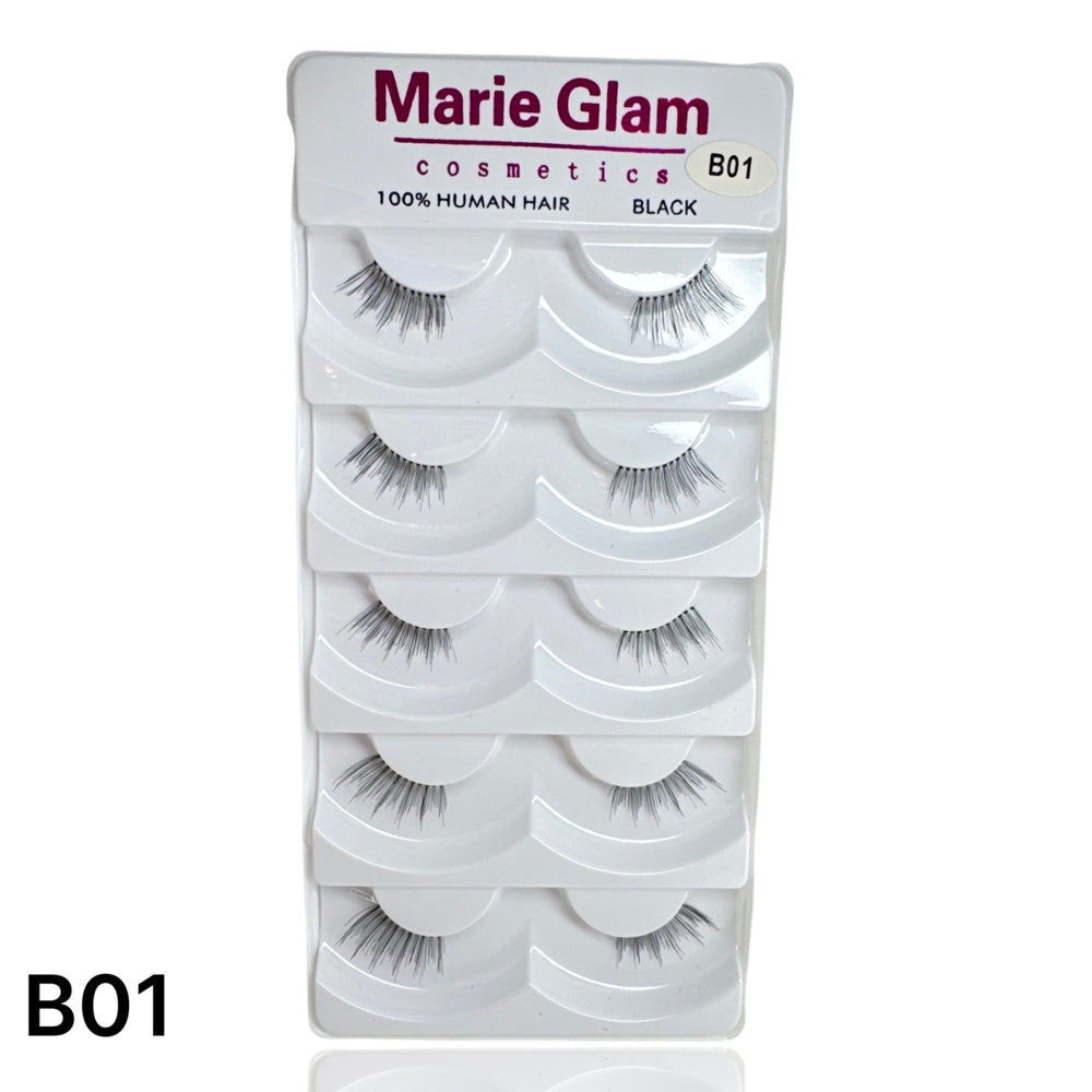 5 In 1 Eyelash Set Black