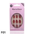 24 Pcs French Nails With Glue