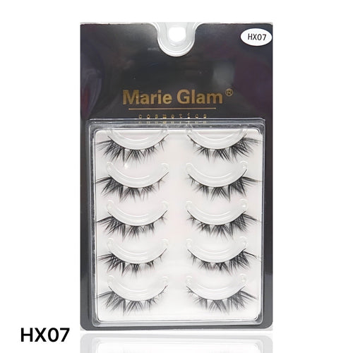 5 In 1 Eyelash Set Black