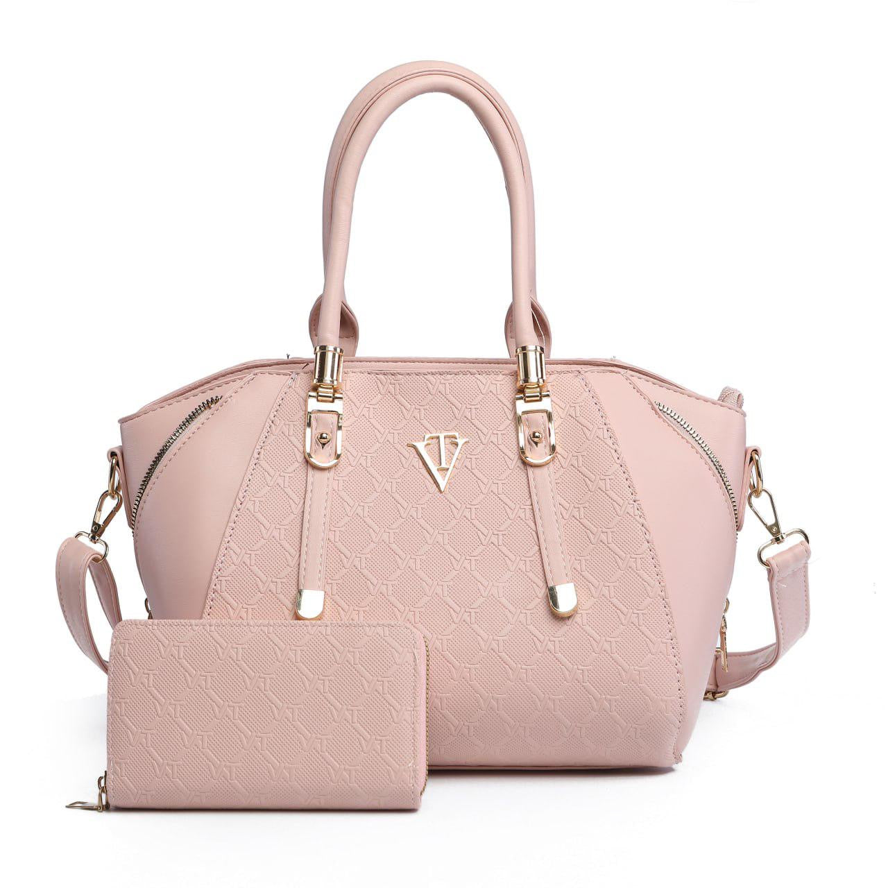 CAMO HANDBAG WITH WALLET