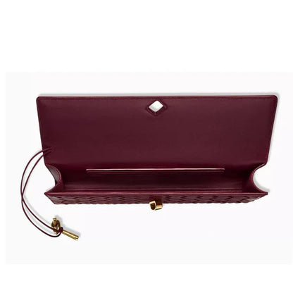 Maroon DASHING SLEEK HANDBAG