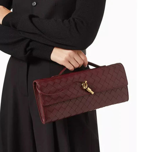Maroon DASHING SLEEK HANDBAG