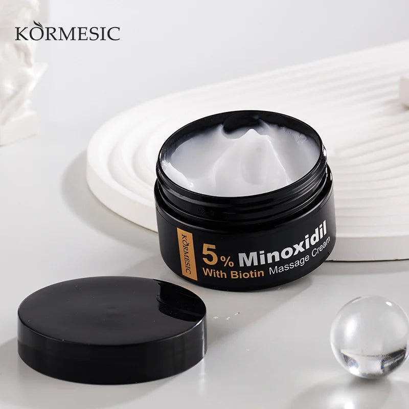 5% Minoxidil Scalp Massage Cream with Biotin for Hair Growth – 100g