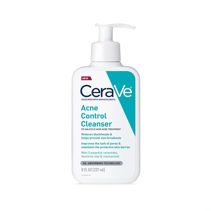 CeraVe Acne Control Cleanser With 2% Salicylic Acid Treatment - 237ml