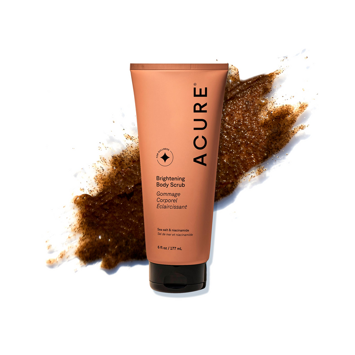 Acure Brightening Body Scrub Sea Salt and Niacinamide - 177ml