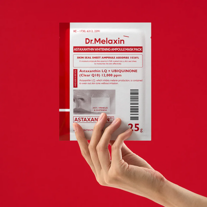 Dr.Melaxin Astaxanthin Brightening Serum Mask - 25g*5ea
