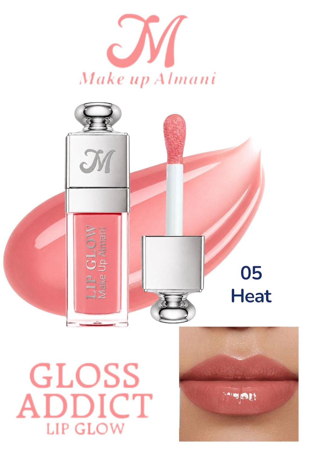 Make Up Almani – Gloss Addict Lip Glow