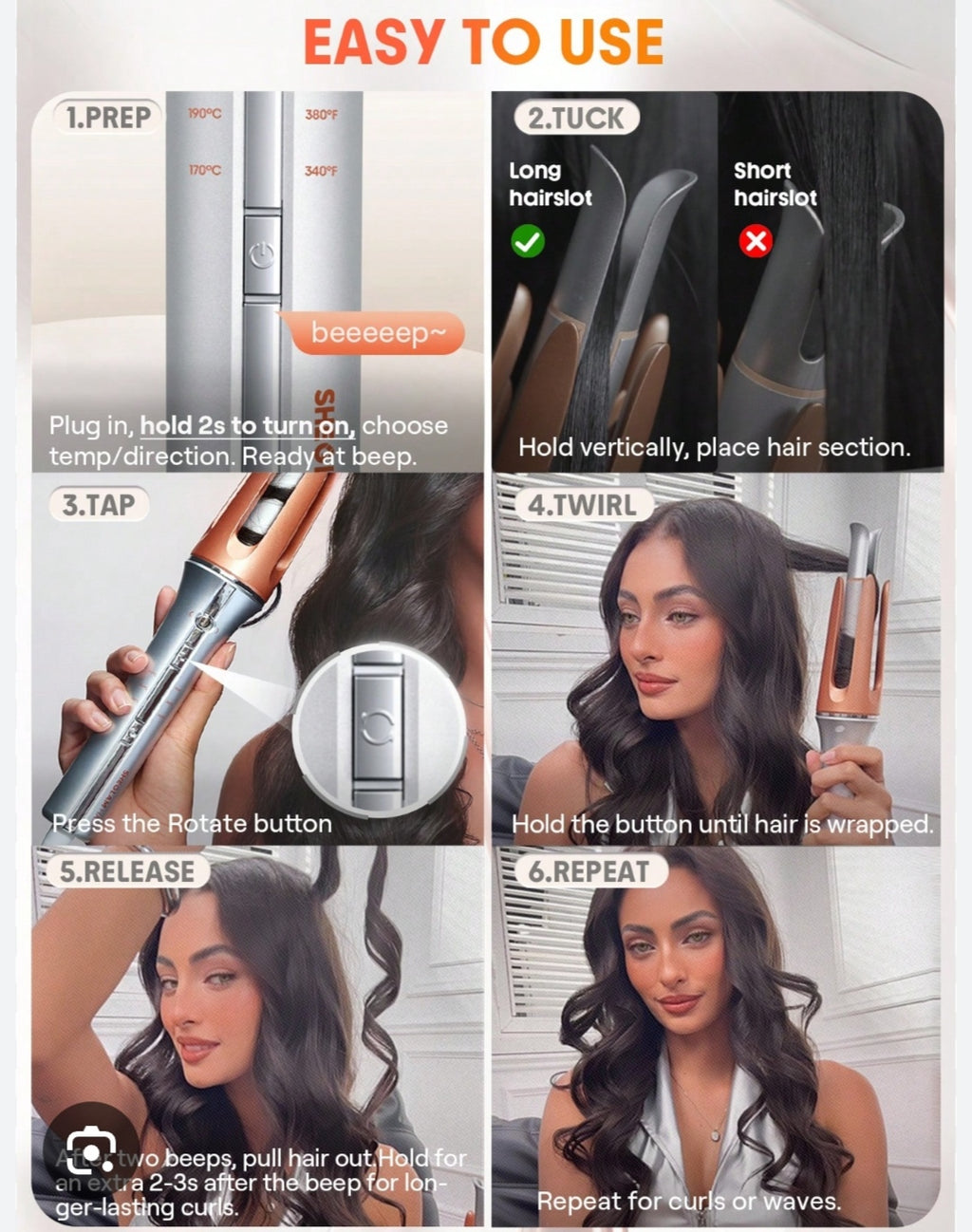 Sheglam hair curler