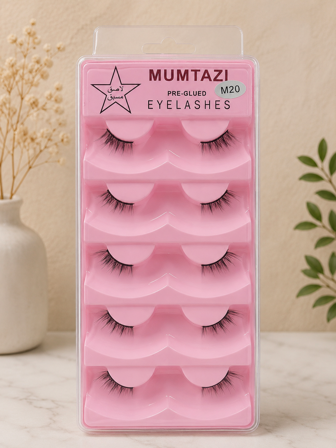 Mumtazi pre glued 5 pair eyelash