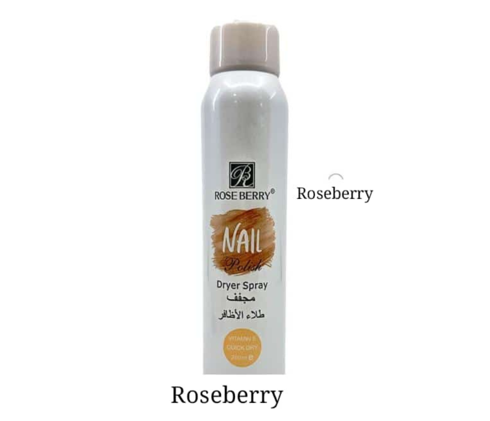Roseberry Nail Polish Dryer Spray