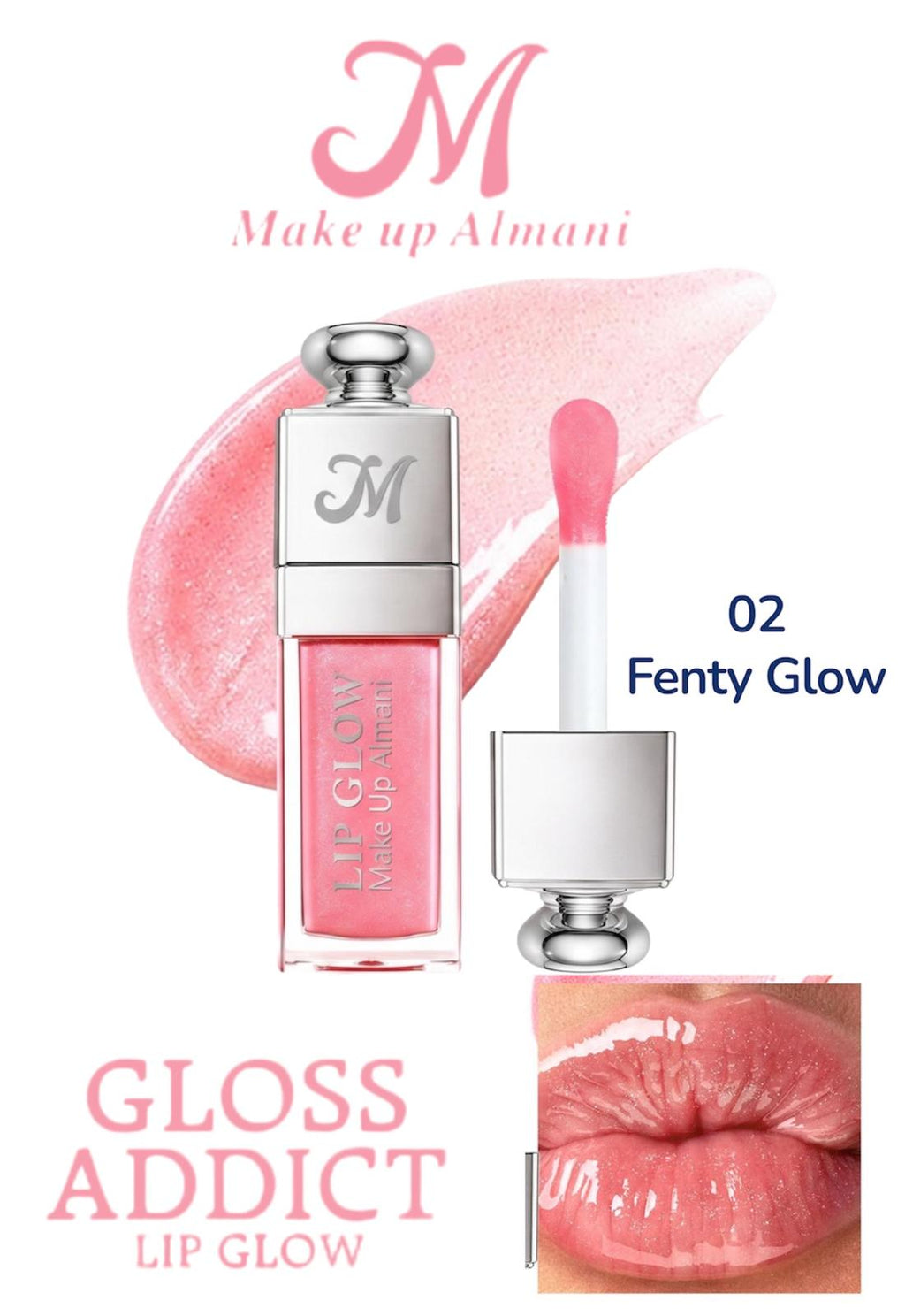 Make Up Almani – Gloss Addict Lip Glow