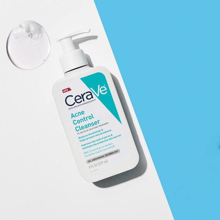 CeraVe Acne Control Cleanser With 2% Salicylic Acid Treatment - 237ml