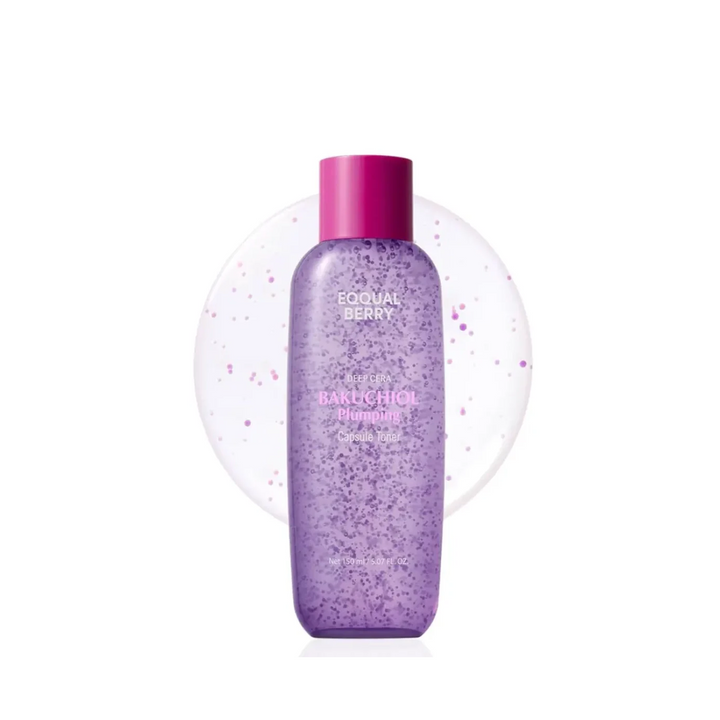 EQQUALBERRY Deep Cera Bakuchiol Plumping Capsule Toner - 150ml