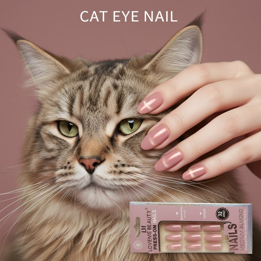 Loveme beauty cateye nails