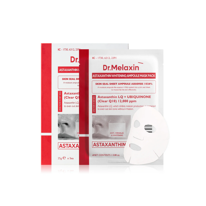 Dr.Melaxin Astaxanthin Brightening Serum Mask - 25g*5ea