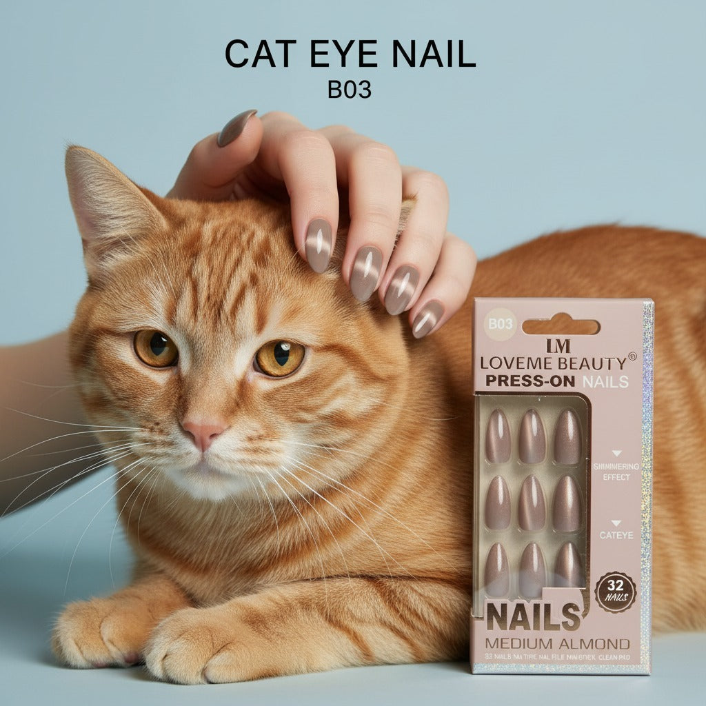 Loveme beauty cateye nails