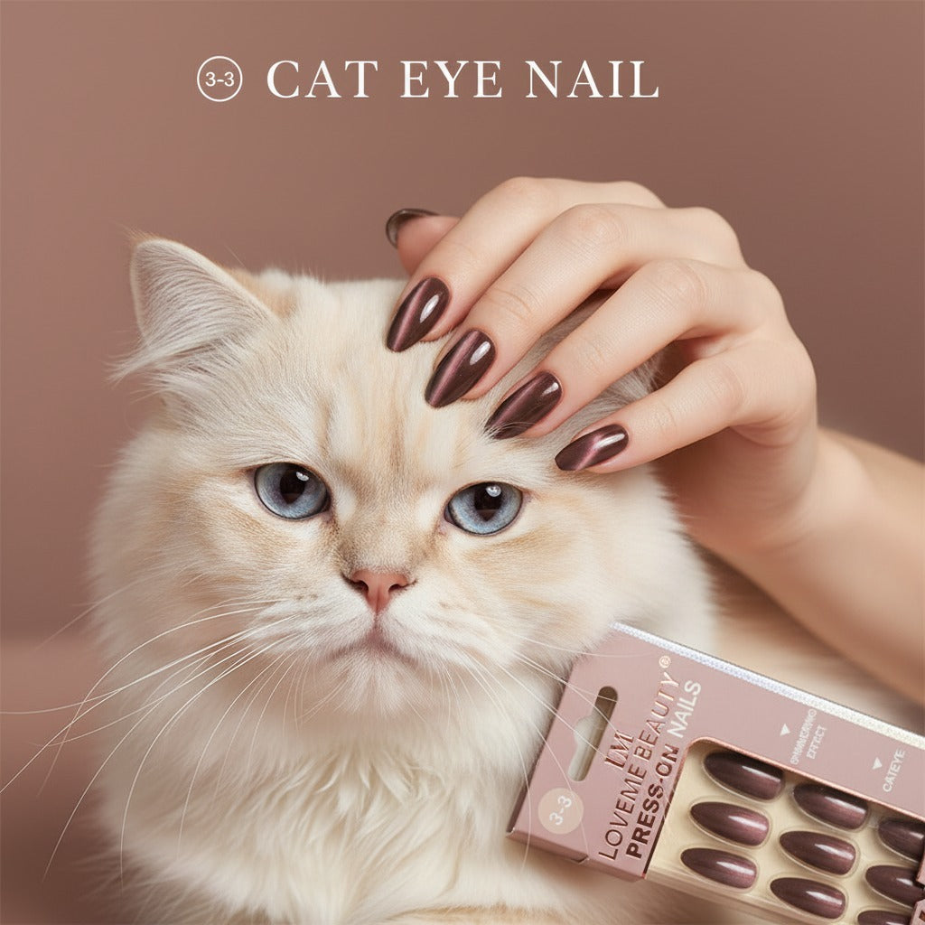 Loveme beauty cateye nails