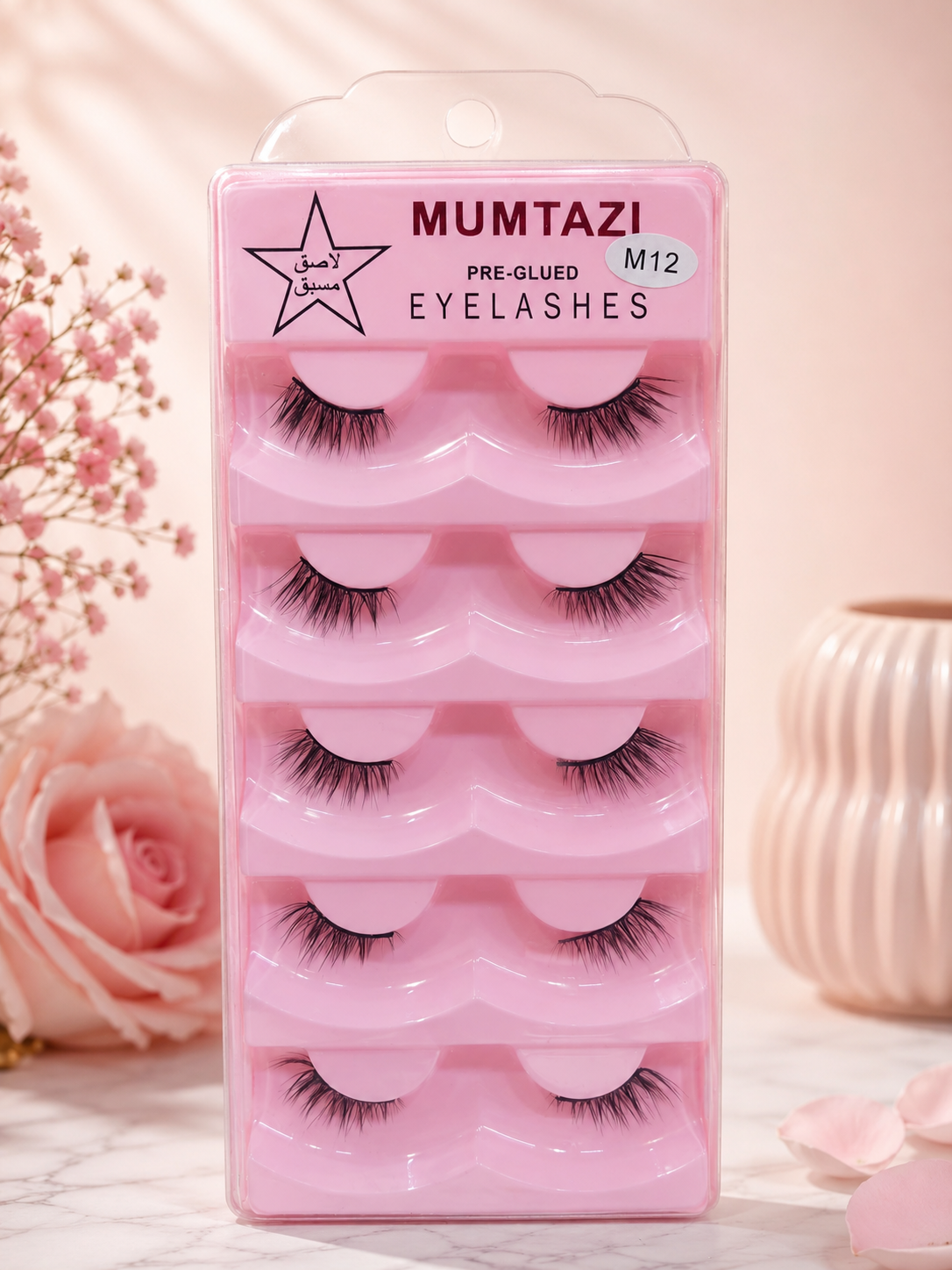 Mumtazi pre glued 5 pair eyelash