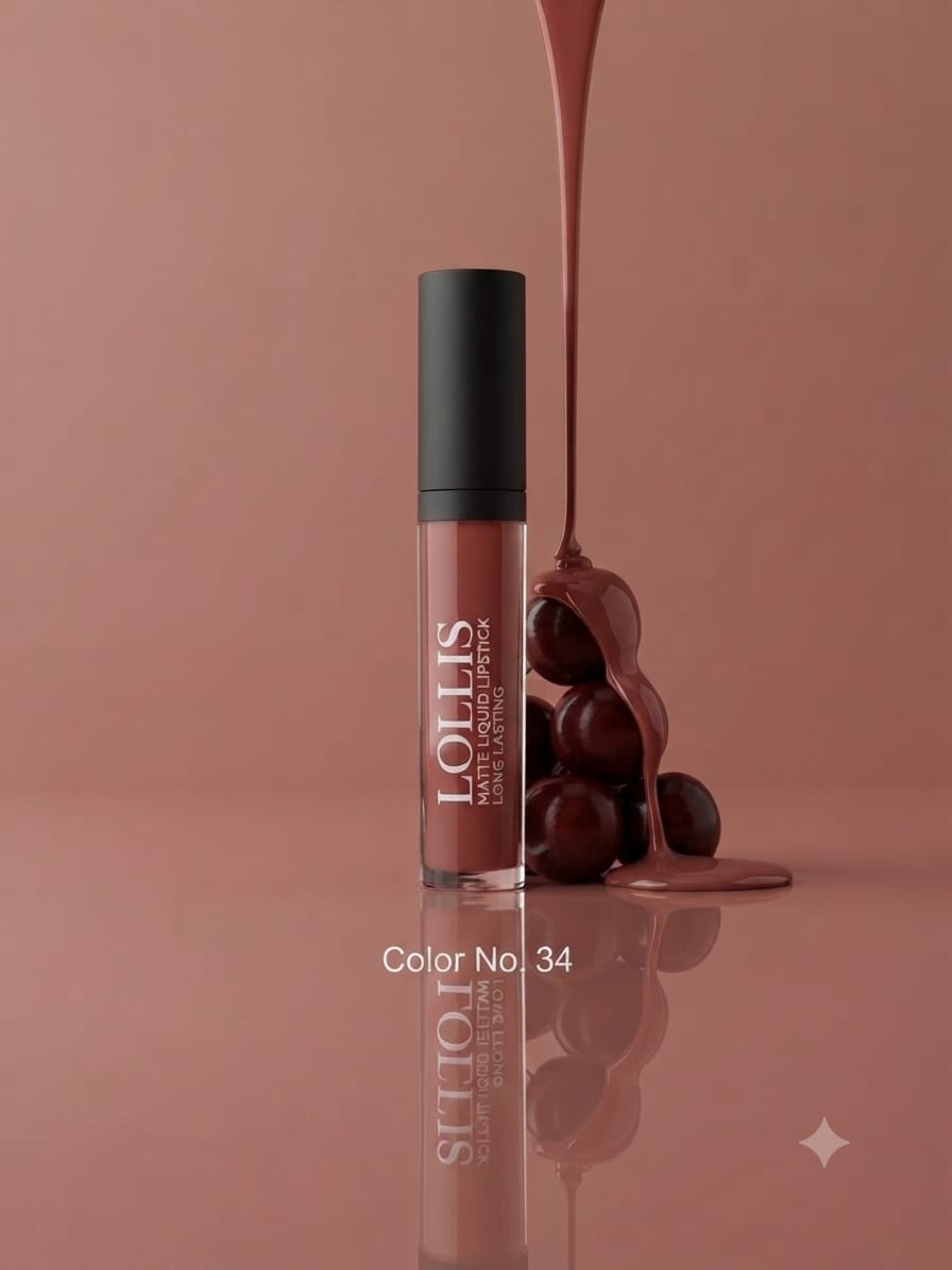 Lolis matte liquid lip gloss