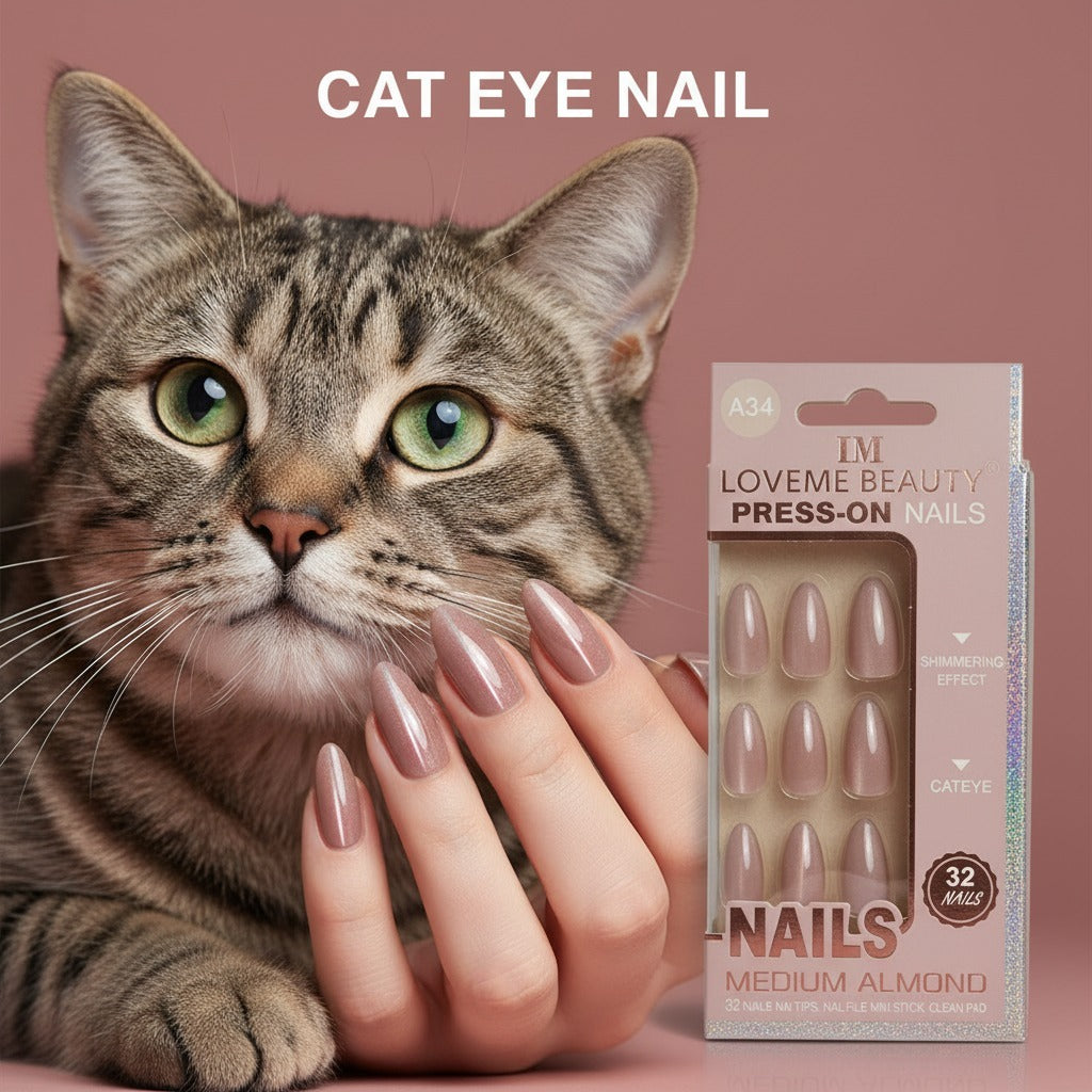 Loveme beauty cateye nails