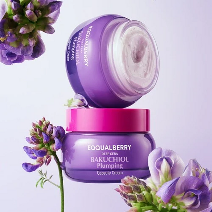 EQQUALBERRY Bakuchiol Plumping Capsule Cream - 50ml