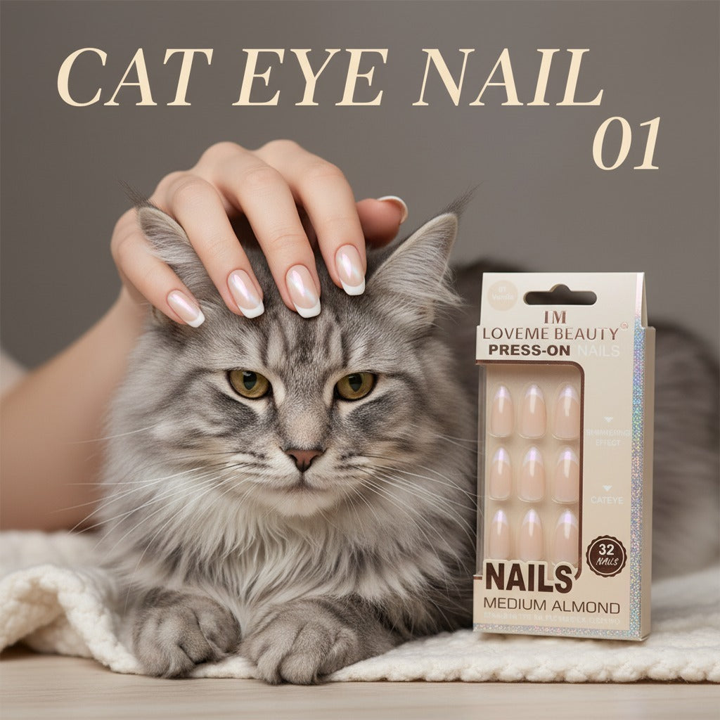 Loveme beauty cateye nails