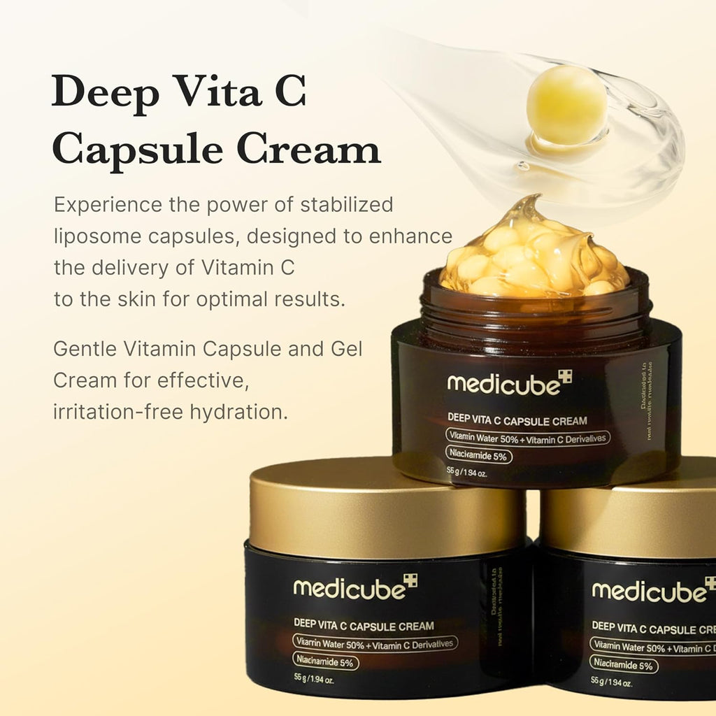 Medicube deep vita c capsule cream