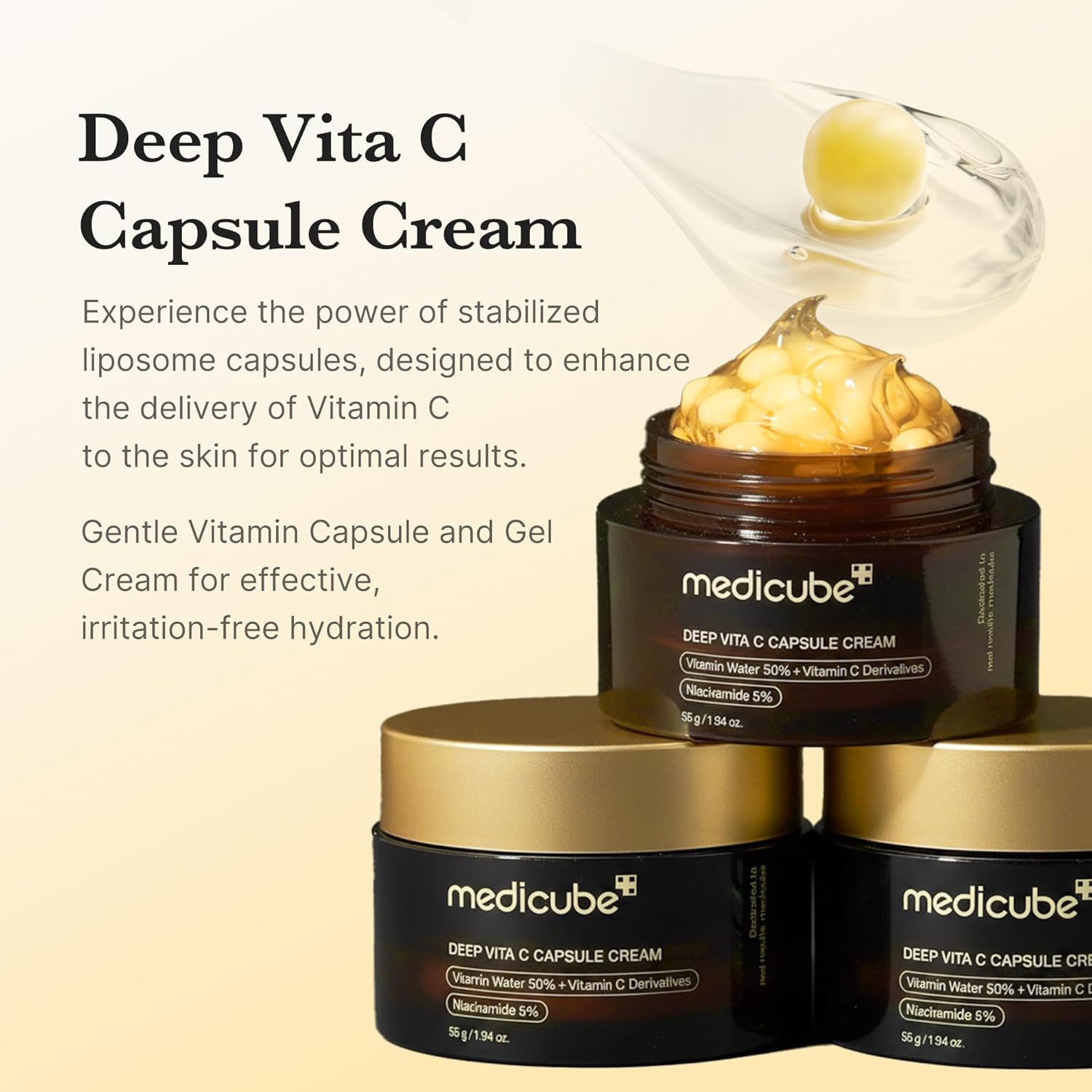 Medicube deep vita c capsule cream