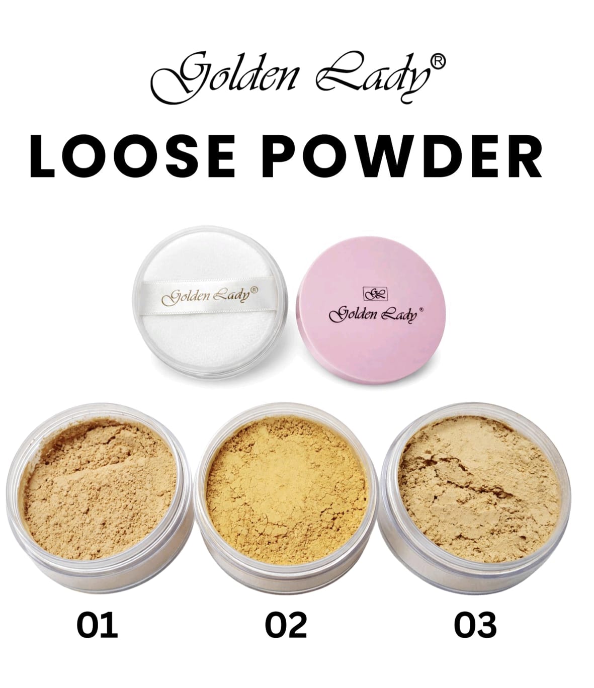 Golden lady loose powder