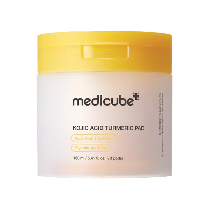 Medicube Kojic Acid Turmeric Pad With 3% Glycolic Acid - 160ml (70pads)