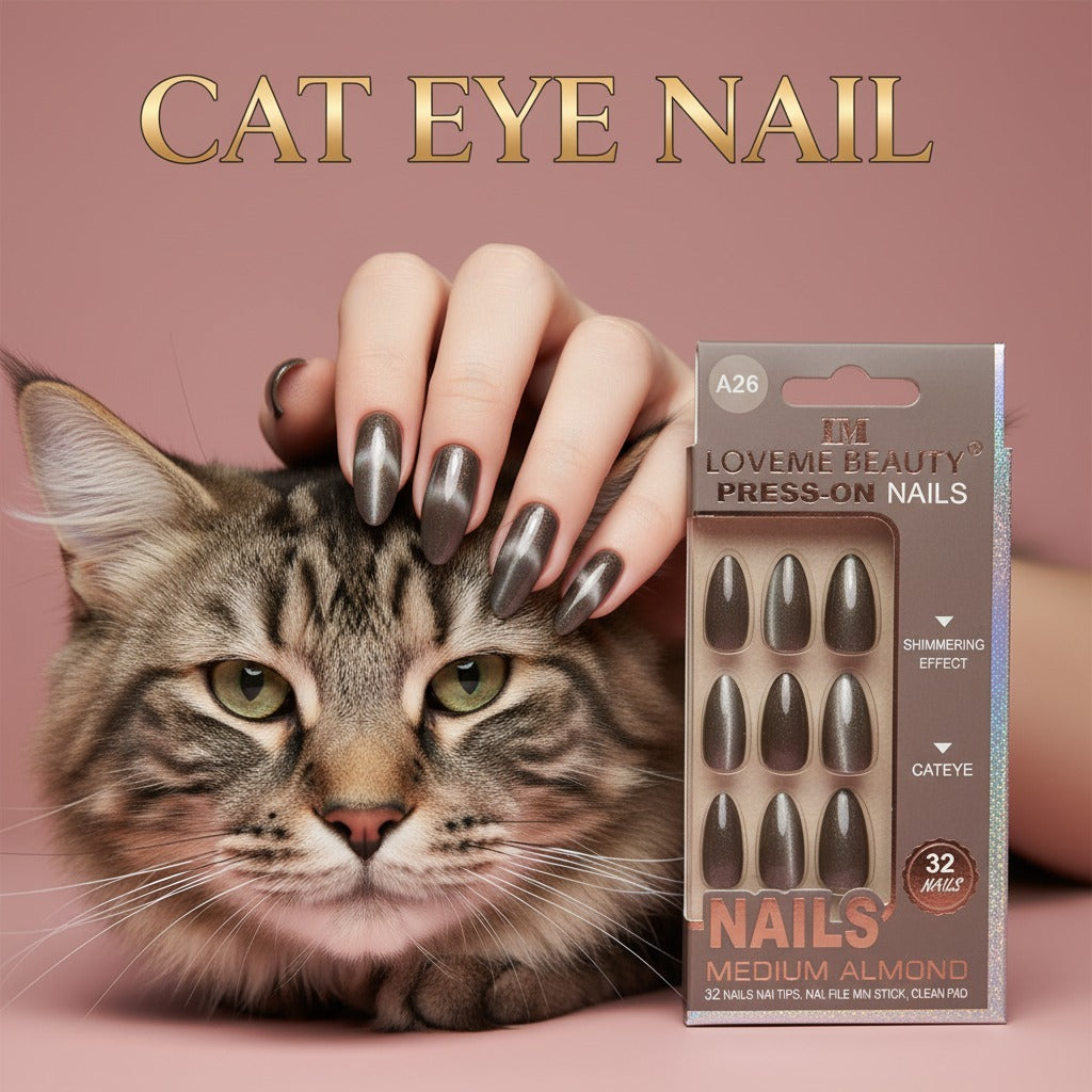 Loveme beauty cateye nails
