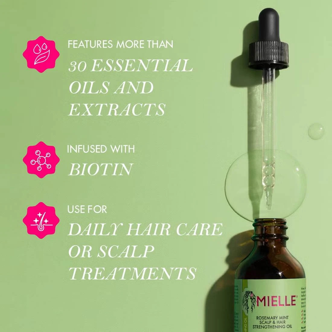 Mille scalp and hair oil