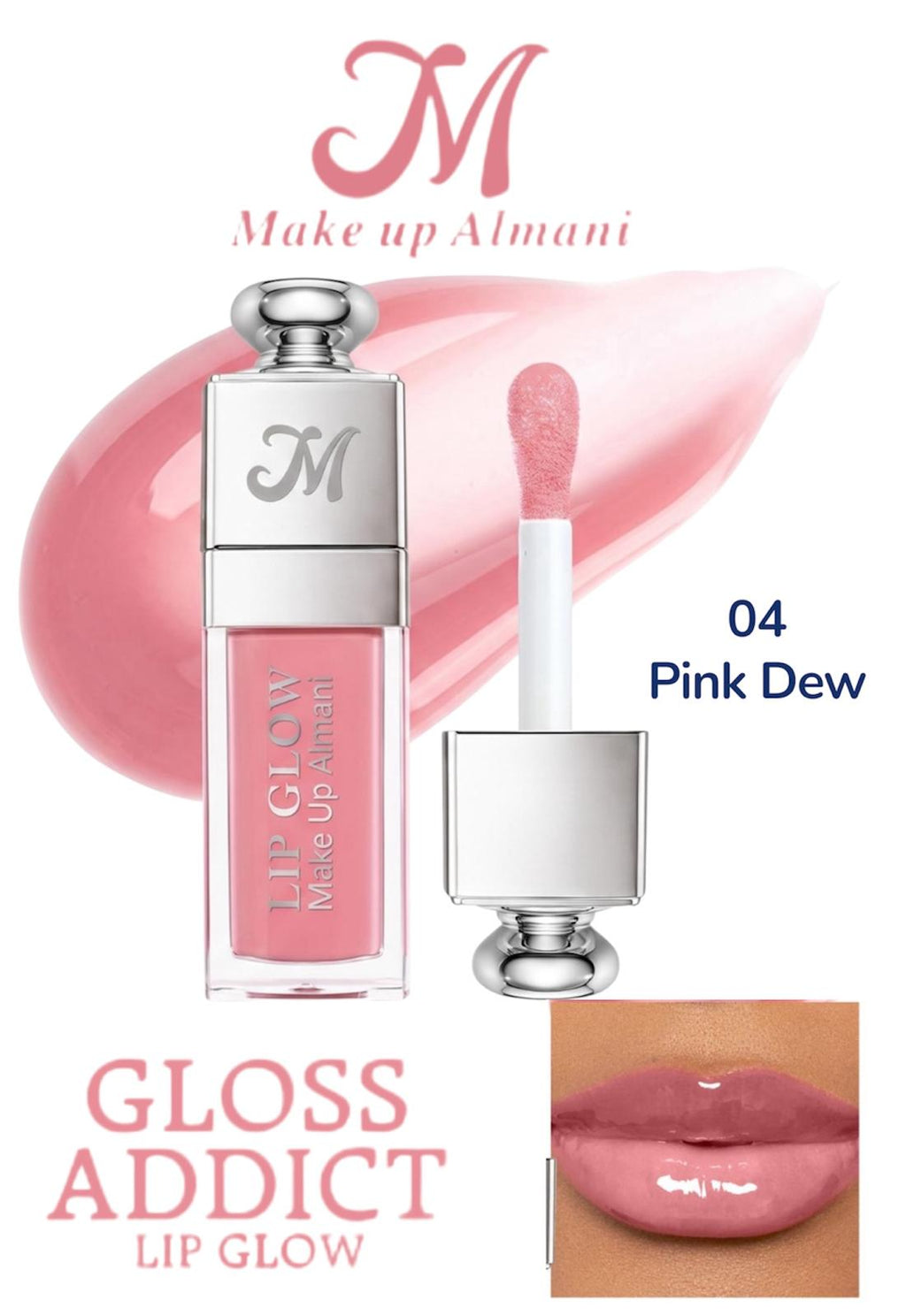 Make Up Almani – Gloss Addict Lip Glow