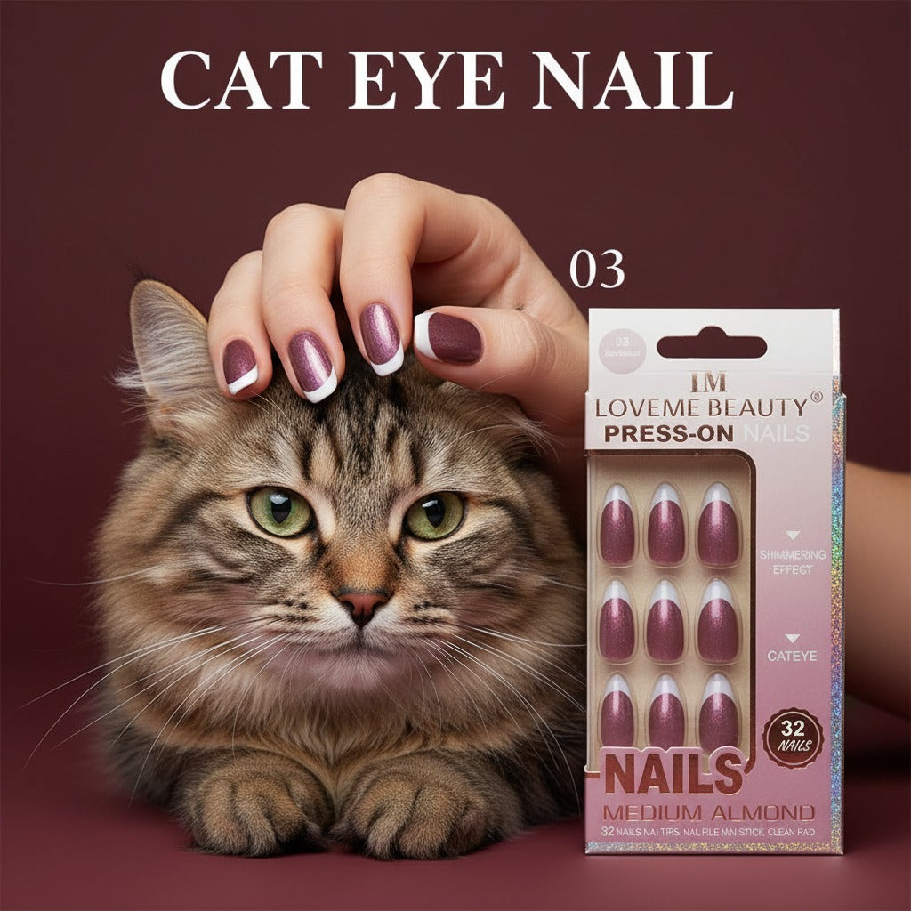 Loveme beauty cateye nails