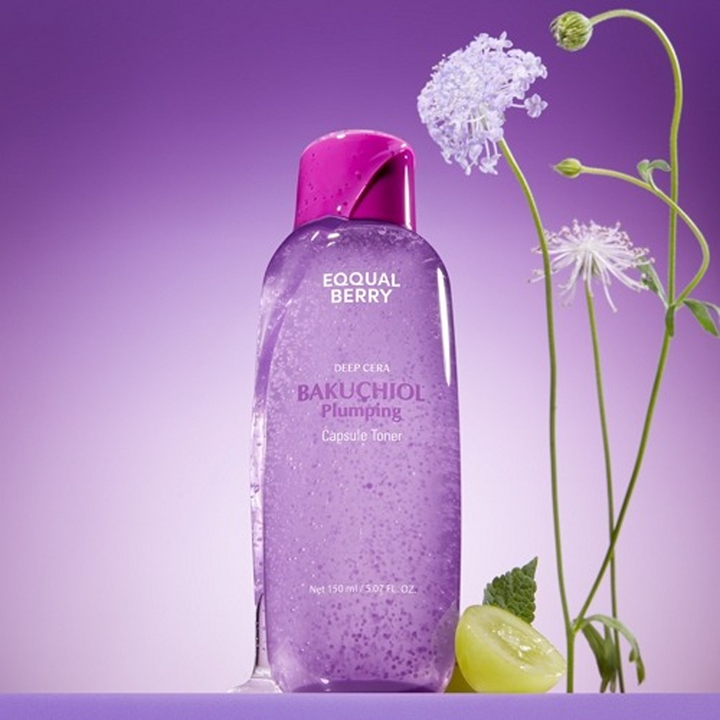 EQQUALBERRY Deep Cera Bakuchiol Plumping Capsule Toner - 150ml