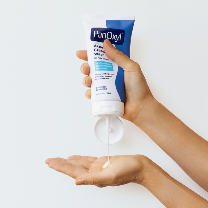 PanOxyl Acne Creamy Wash Benzoyl Peroxide 4% Daily Control - 170g