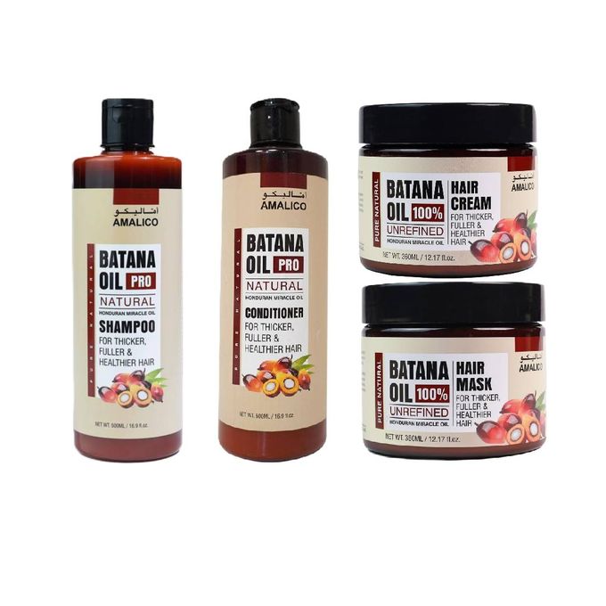 Batana Oil Pro Natural 4 in 1 combo
