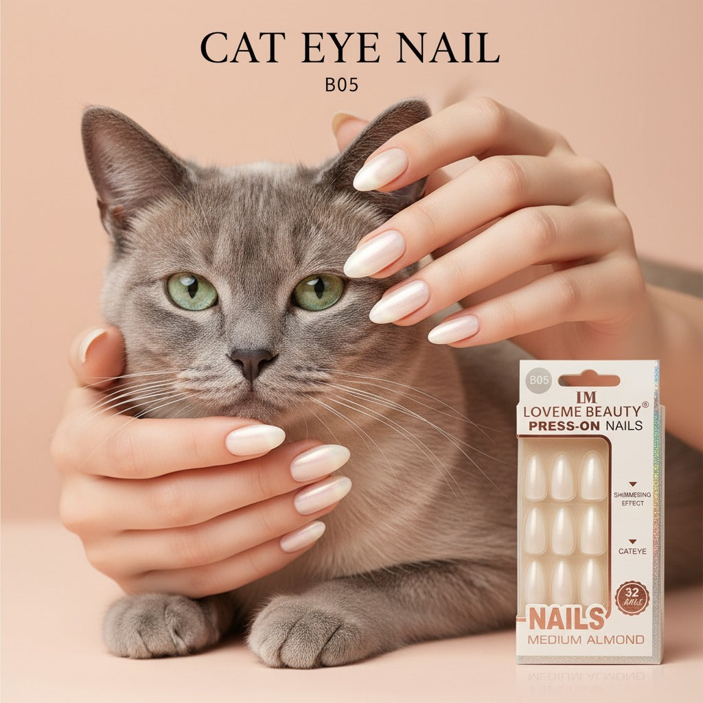 Loveme beauty cateye nails