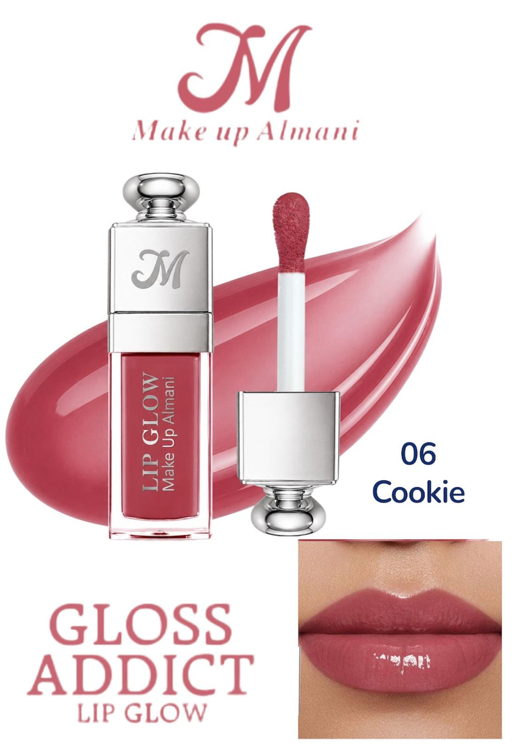 Make Up Almani – Gloss Addict Lip Glow